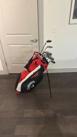 Golf Club Set w/ Bag- Callaway/Ping/TaylorMade