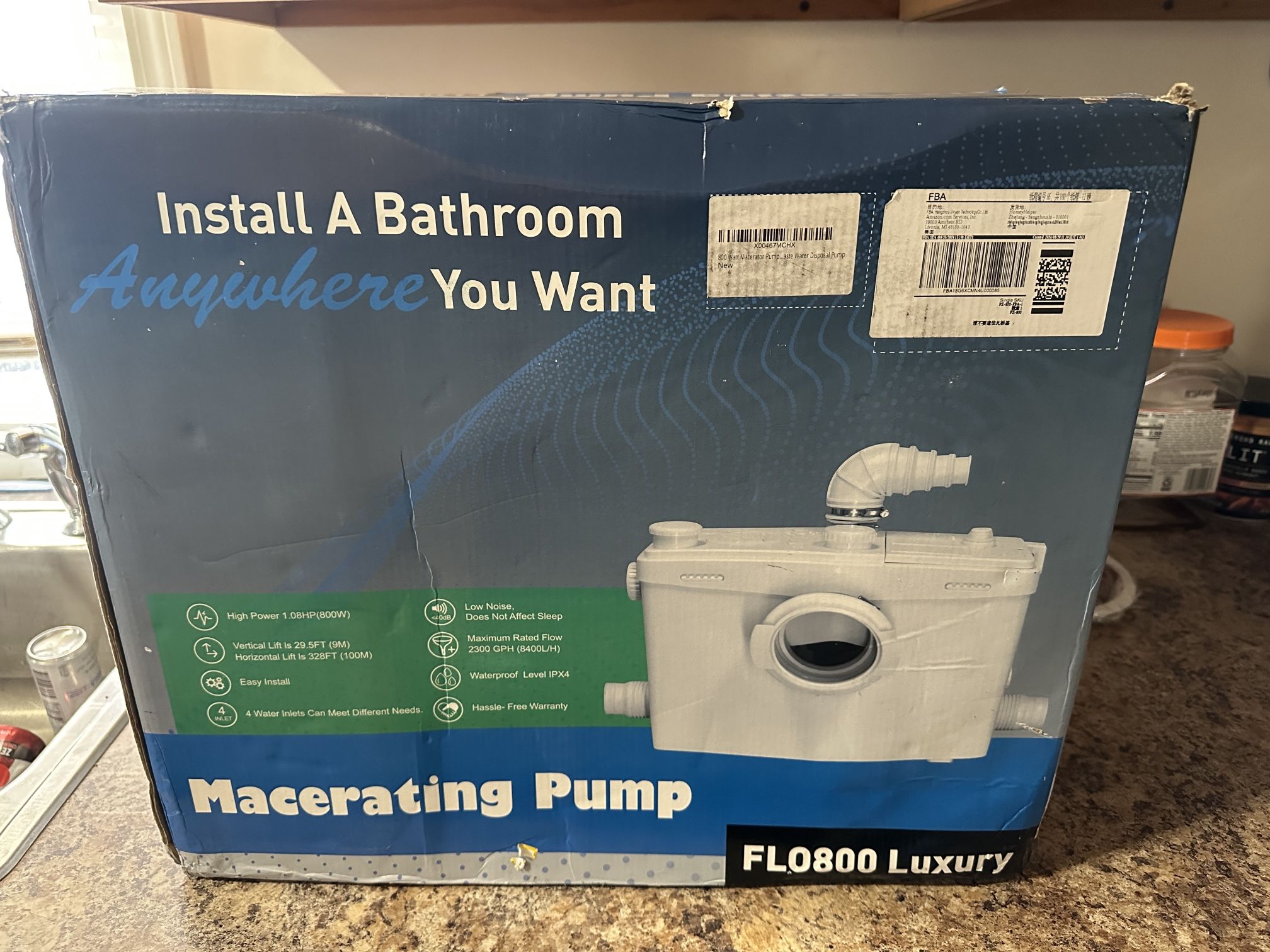 Brand New In Box (Macerating Pump) 150$