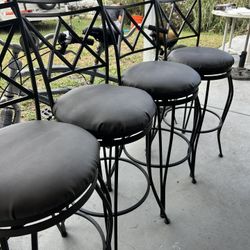 4 Bar Height Stools