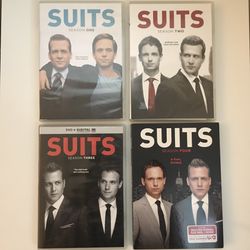 Suits DVDs (Seasons 1-4)