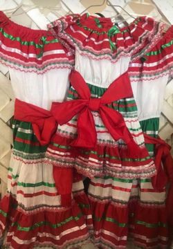 Variety of Mexican Dresses, Girls - Vestidos Méxicanos, Niñas