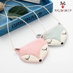 NWT little fox baby little girl purse 2Pcs bundle