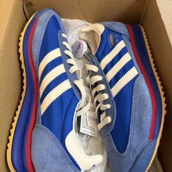 ADIDAS Originals SL 72 RS Men 8.5 Blue White Shoes Sneakers Low Athletic IG2132