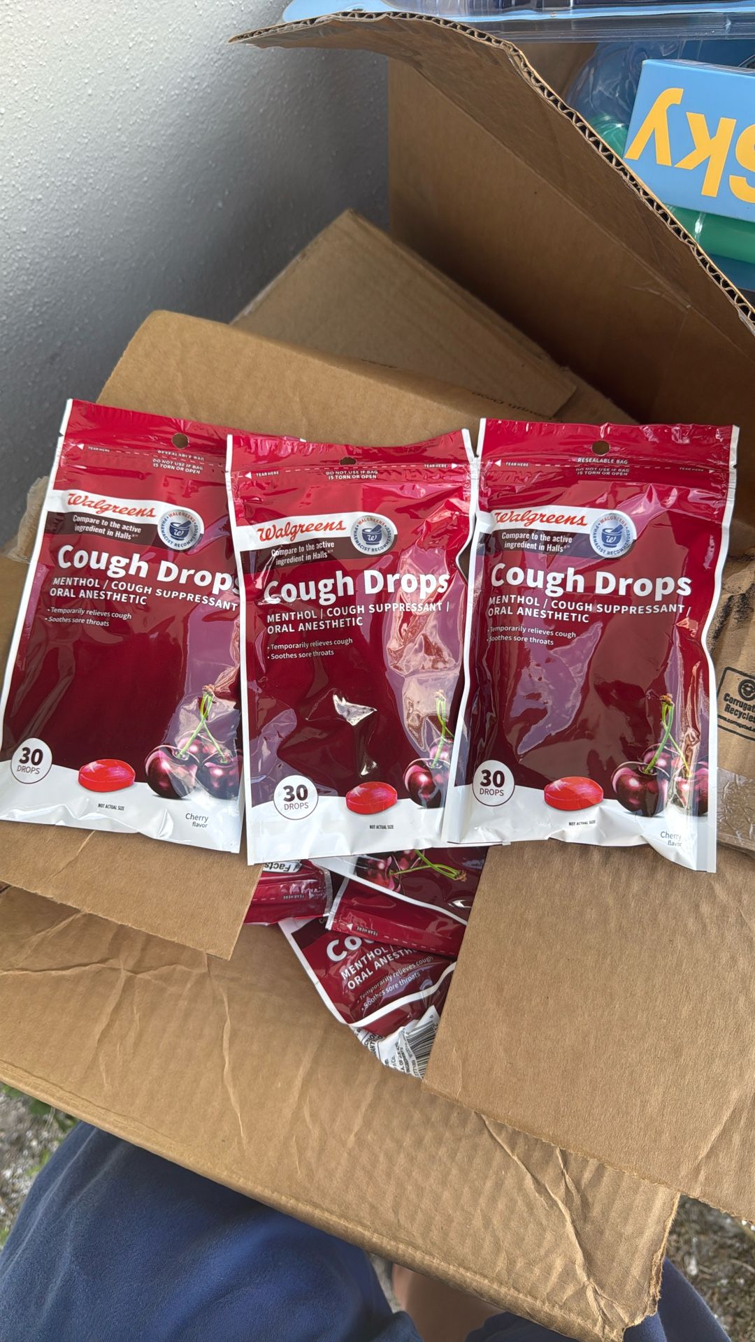Cough Drops 3 Pack For 5$