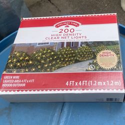 Brand New Clear Net Lights 