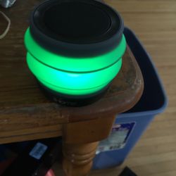 round color changing bluetooth speaker