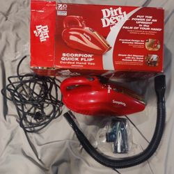 Dirt Devil Scorpion Handheld Vacuum