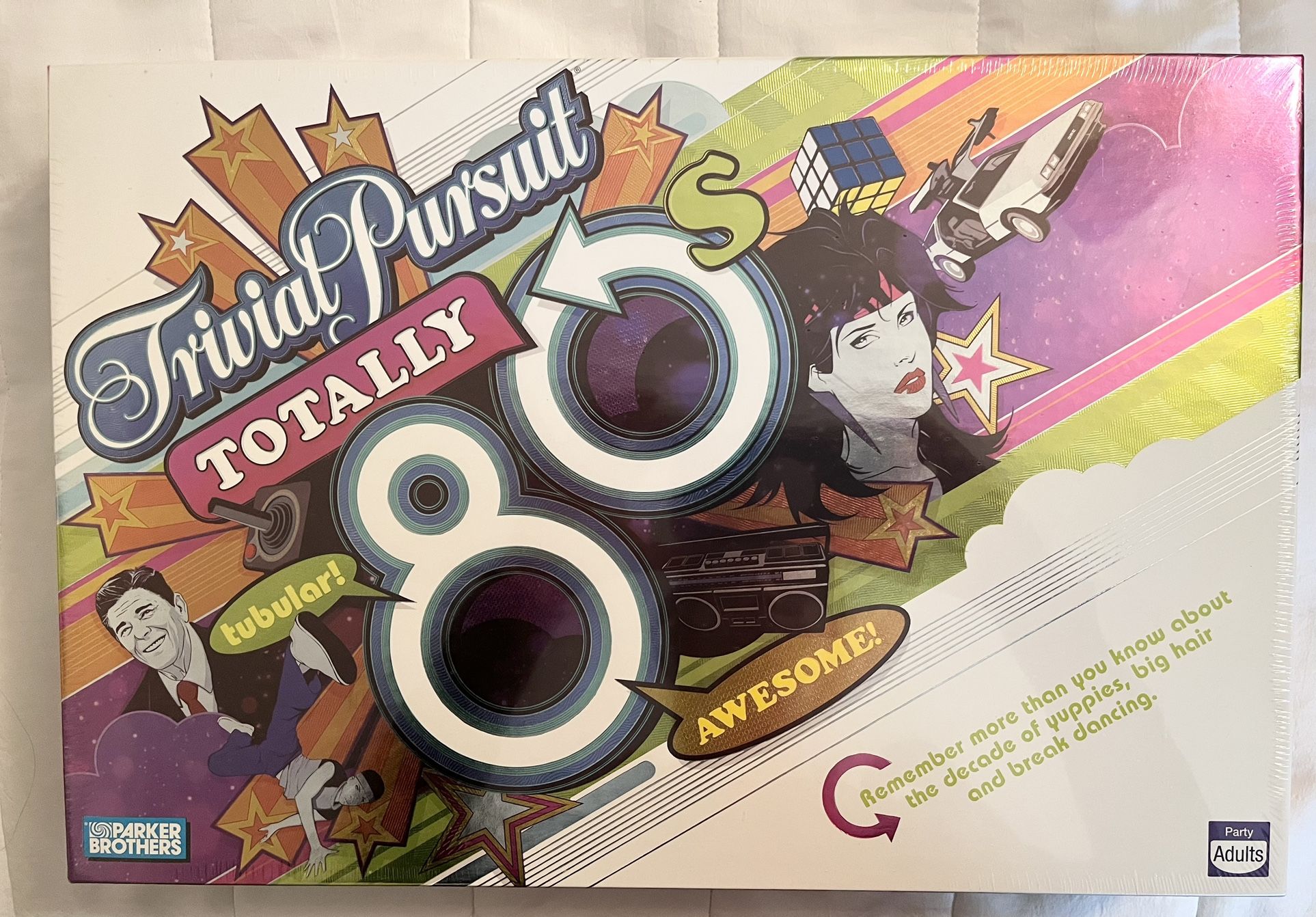 Parker Brothers Trivial Pursuit Totally 80s Edition Game - NEW & SEALED