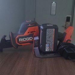 Ridgid SubCompact Reciprocating Saw Kit 