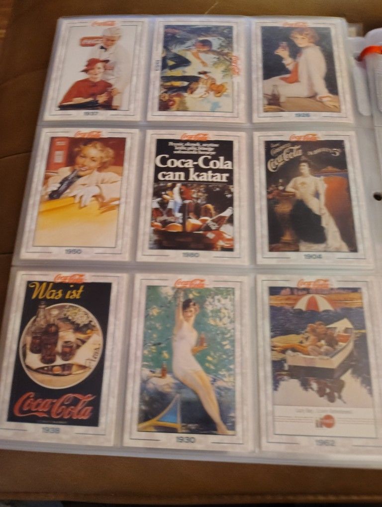 Coca Cola And Pepsi  Trading Cards