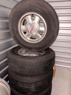 Tires and wheels