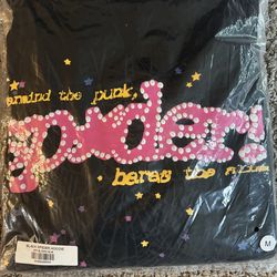 Black Sp5der P*nk Hoodie