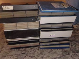 27 Binders full of all sports cards late 1970s thru early 1990s