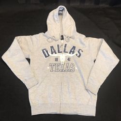 Dallas Texas 1841- Size (S) gray hoodie
