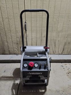Husky 4.5 Gal. Portable Electric Quiet Air Compressor