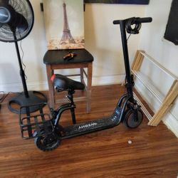 Electric Scooter With Seat Solid Tires Brand New