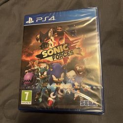 PS4 Sonic Forces New-Unopened 