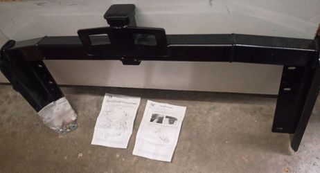 TRAILER HITCH RECEIVER, W/MOUNTING HARDWARE, MAGNUS, HT-R30200, FITS: 2014-2019 TOYOTA HIGHLANDER , NEW, UNUSED, BLACK