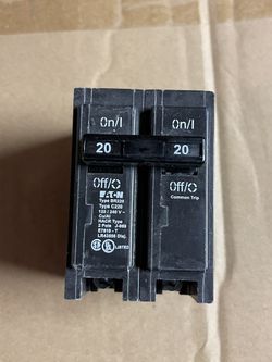 Eaton BR220 2 Pole Circuit Breaker