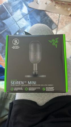 Razer seiren v3 mini mic!