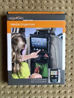 NEW Car media / iPad organizer