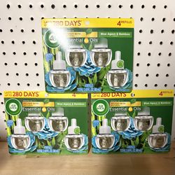 Brand New Air Wick Blue Agave & Bamboo Refills - $6 each
