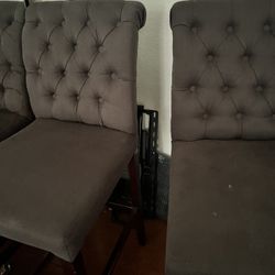 Set Of 3 Bar Chairs