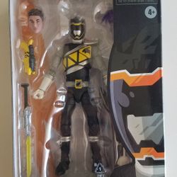 Power Rangers Lightning Collection Black Dino Charge Ranger