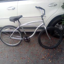 Beach cruiser bike