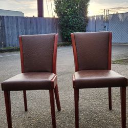 Antique Parsons  Chairs