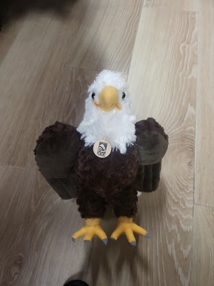Wild Republic Bald Eagle Plush.