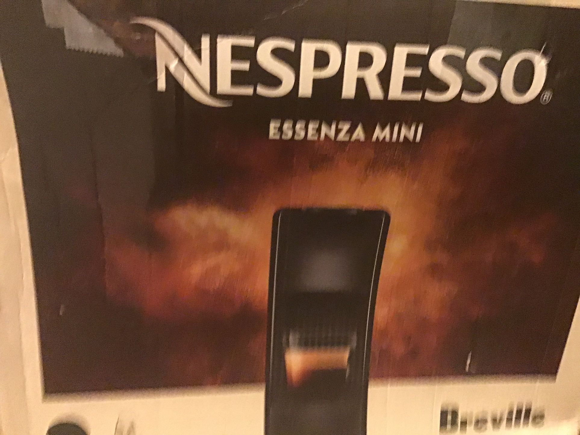 Brand new Nespresso Essenza Mini 