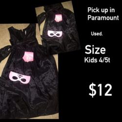 Supergirl black dress costume