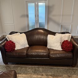 Furniture Set : Couch, love seat x2, Bed frame King