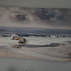 Large Ocean Beach Wall Art
