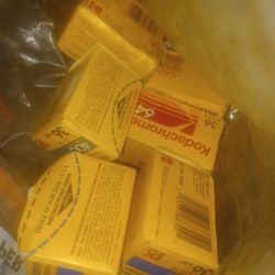 Bag of kodak photo  film