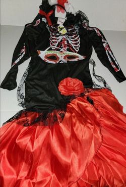 Day of the Dead Halloween Costume Dress