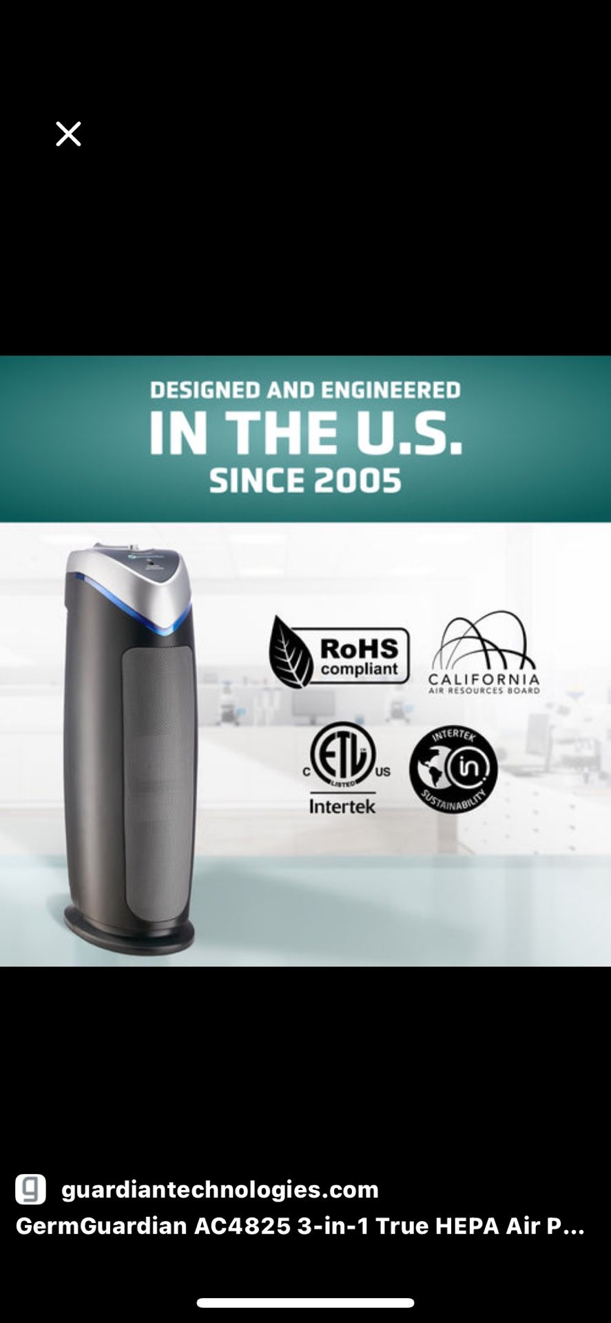 Brand: GermGuardian (by Guardian Technologies)