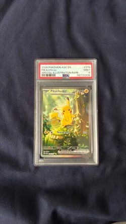 2026 Pikachu ASC EN Pikachu EX special illustration rare PSA 9