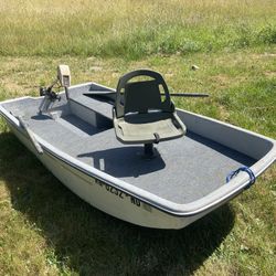 10ft FiberGlass Boat