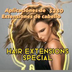 Hair extensions application