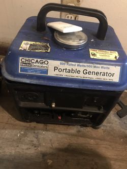 Portable Generator - 