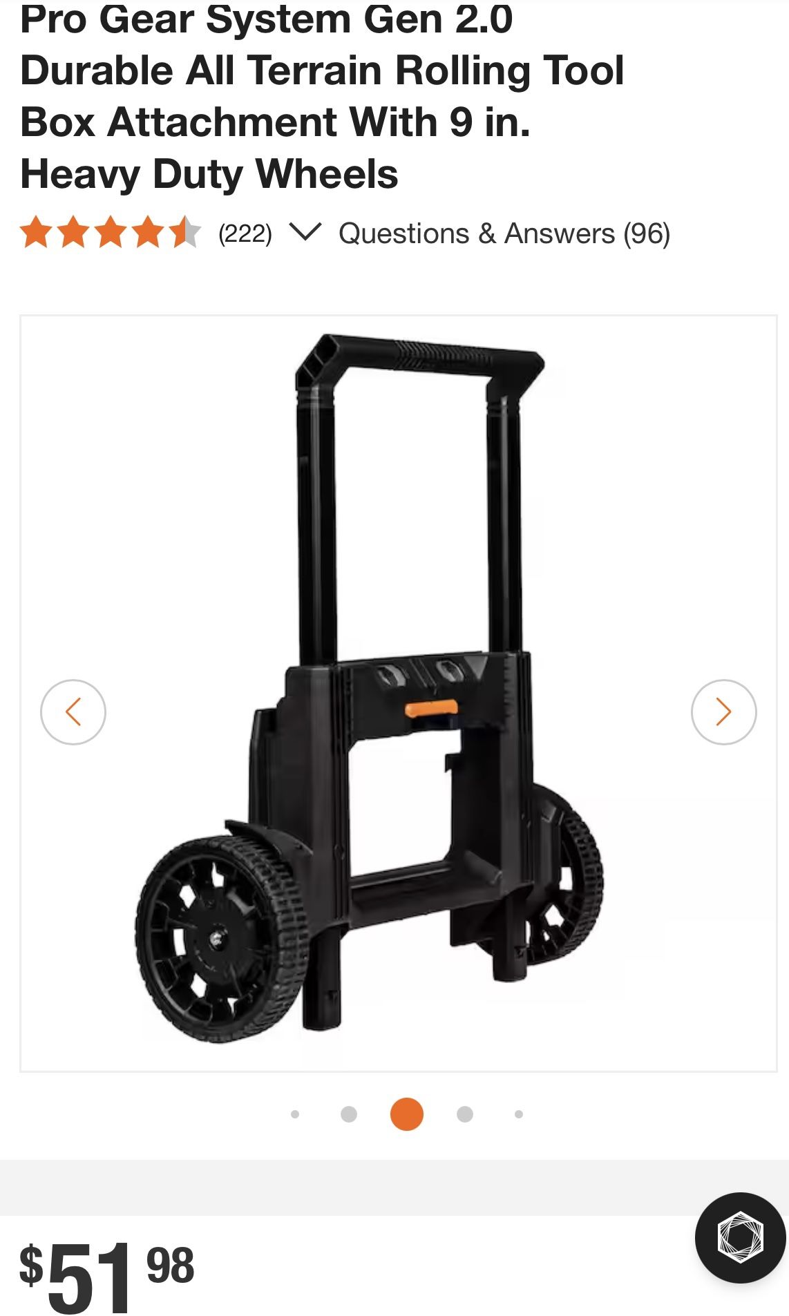 New RIDGID Rolling Tool Box