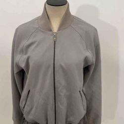 Lululemon Women's Swept Along Athletic  Jacket Coat Chrome Gray Medium