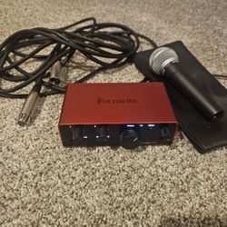 SCARLETT SOLO GEN 3 & SHURE SM58 BUNDLE