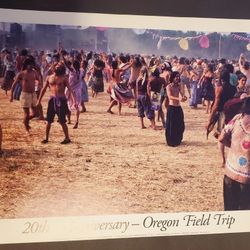 Grateful Dead: 20th Anniversary - Oregon Field Trip: 1st Edition (77/100) Framed Poster....13.75" x 19".