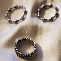 925 ALE Pandora Rings