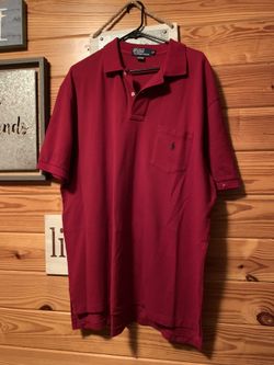 Maroon Ralph Lauren polo shirt men’s XXL