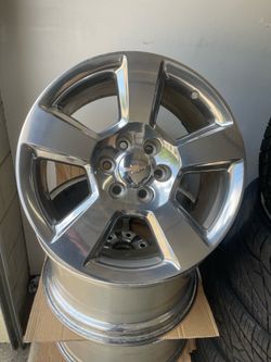 20” Chevy Factory Wheels 6Lug