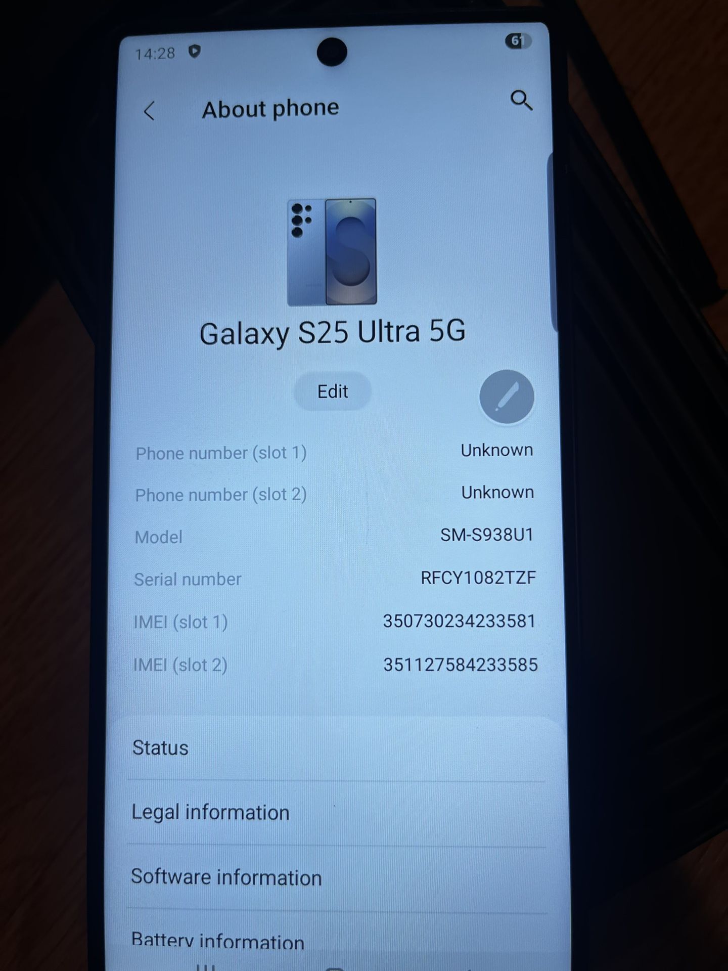Samsung Galaxy S25 Ultra 512G